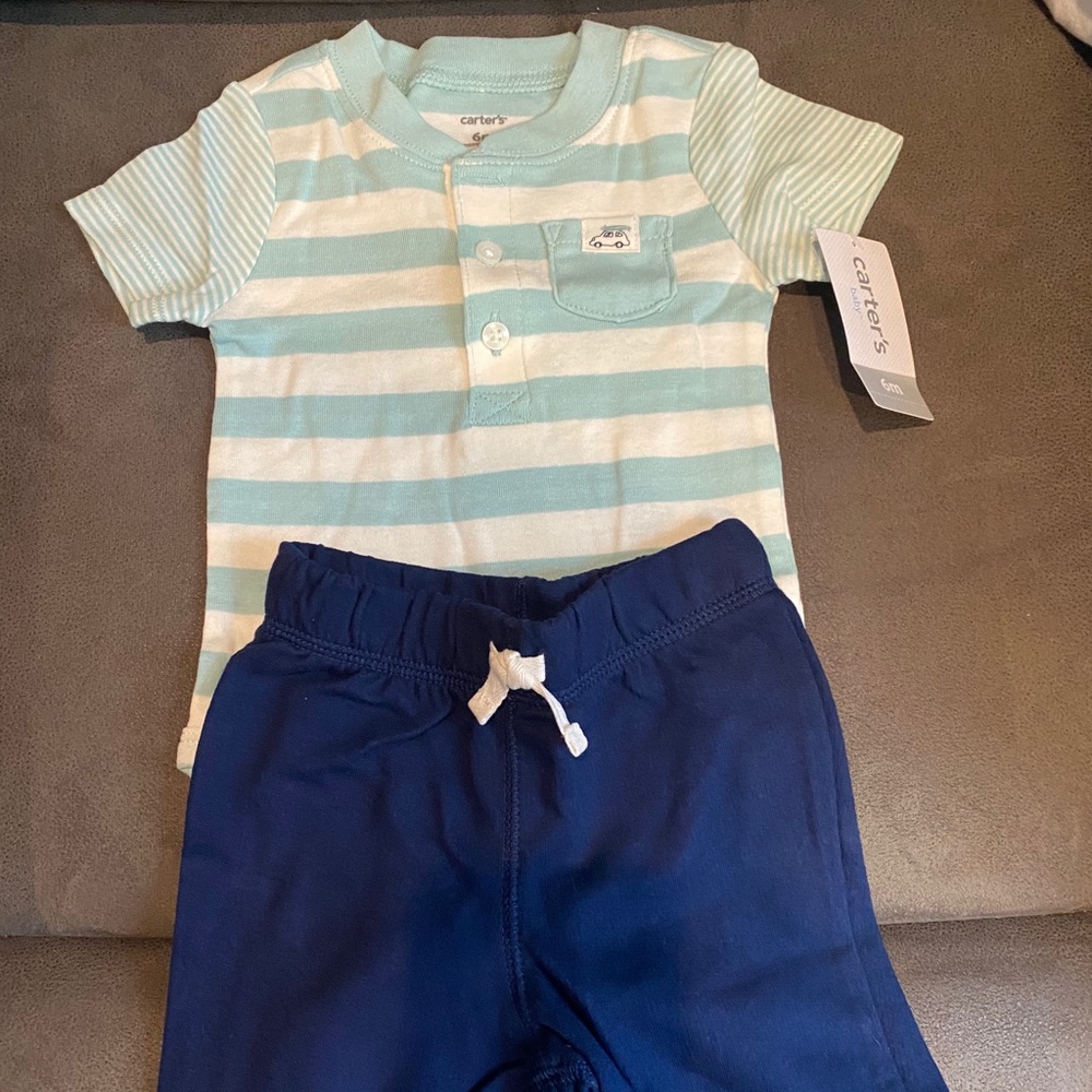 Carters 2 piece onesie set